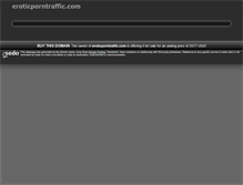 Tablet Screenshot of eroticporntraffic.com